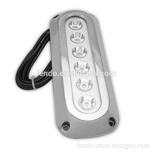IP68 18W LED Marine Boat Yacht Fountain Pool Underwater Light CE approval